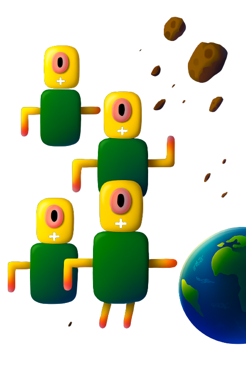 Decimators game characters